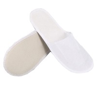 SKBD023 Customized hotel disposable slippers style Made non-woven hotel slippers style Customized room hotel slippers style Hotel slippers manufacturer 45 degree
